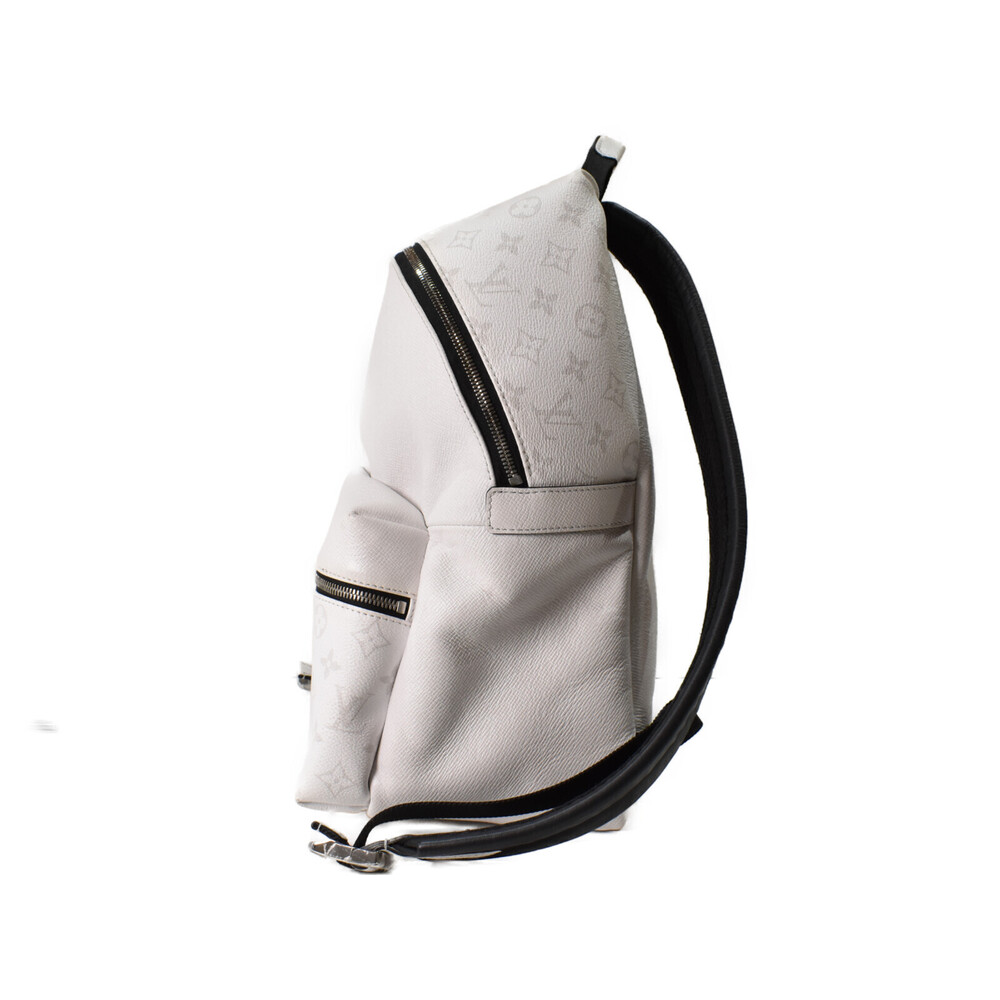 Louis Vuitton LV Taiga Rama Discovery Travel Backpack Business White